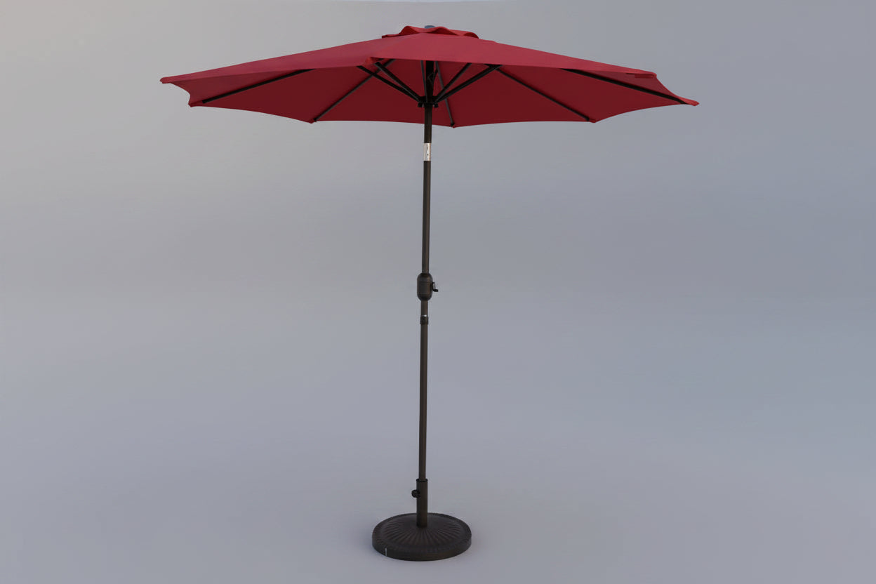 The "Elements" 10ft Steel Crank Market Umbrella