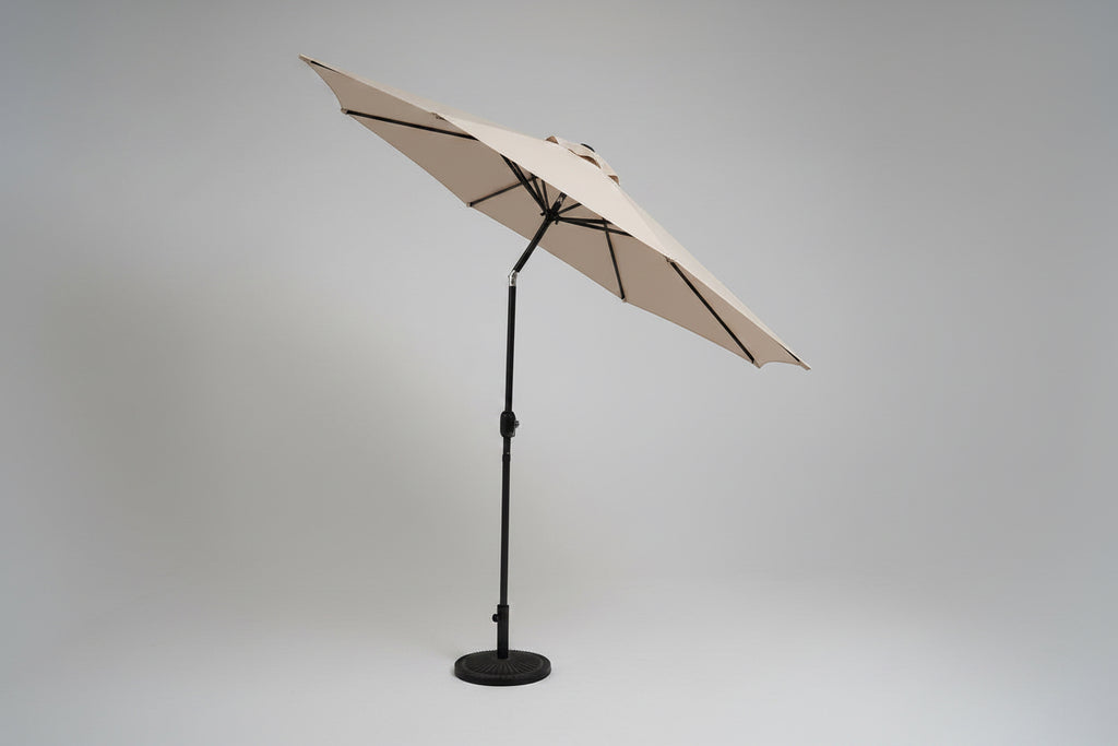 The "Elements" 10ft Steel Crank Market Umbrella