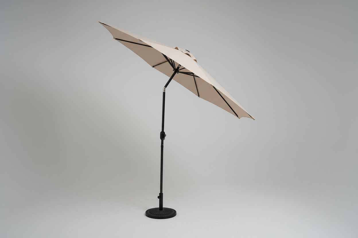 The "Elements" 10ft Steel Crank Market Umbrella